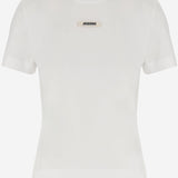 LE T-SHIRT GROS GRAIN TSW00133AJ00124 100 JACQUEMUS 