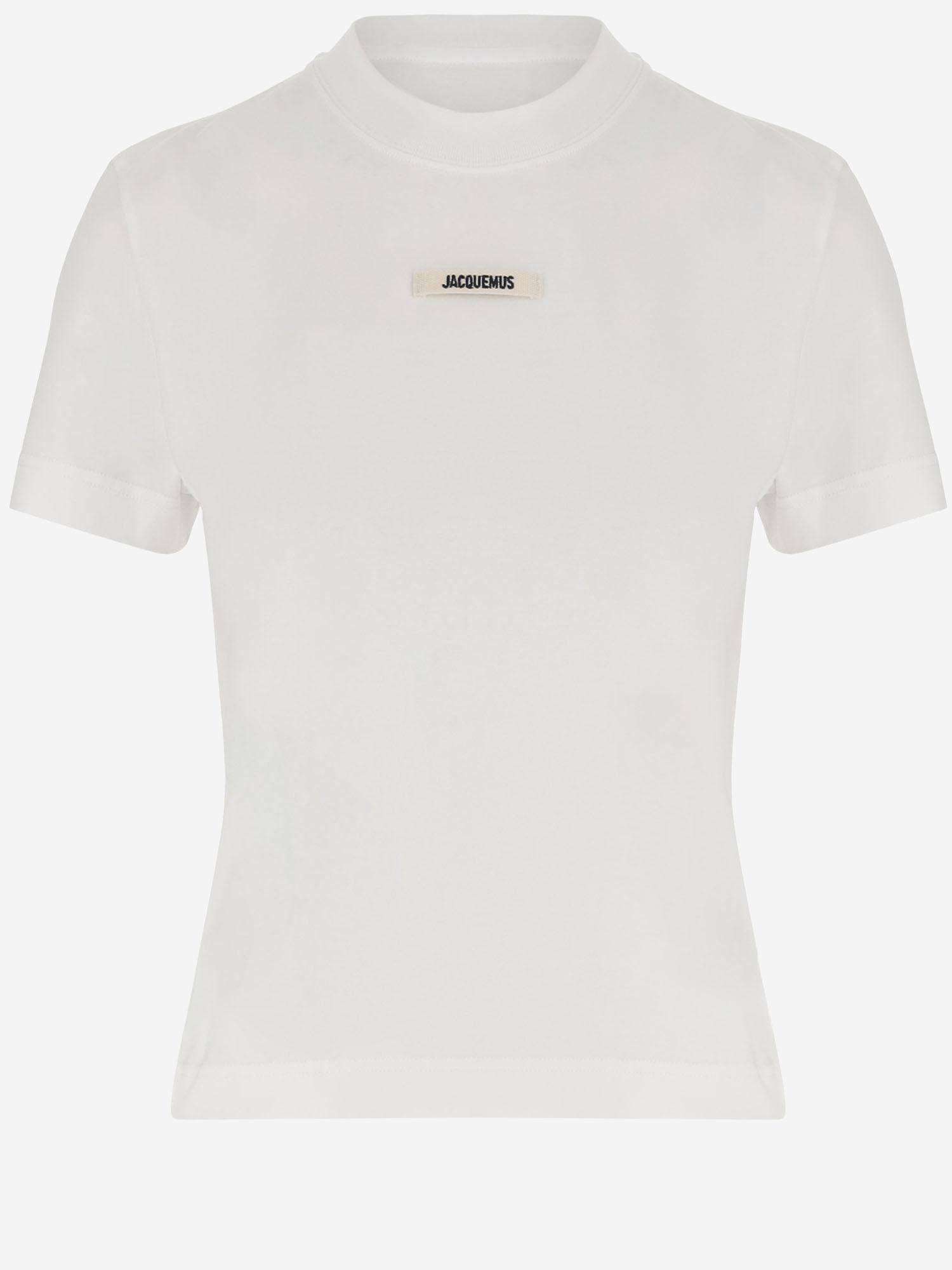 LE T-SHIRT GROS GRAIN TSW00133AJ00124 100 JACQUEMUS 