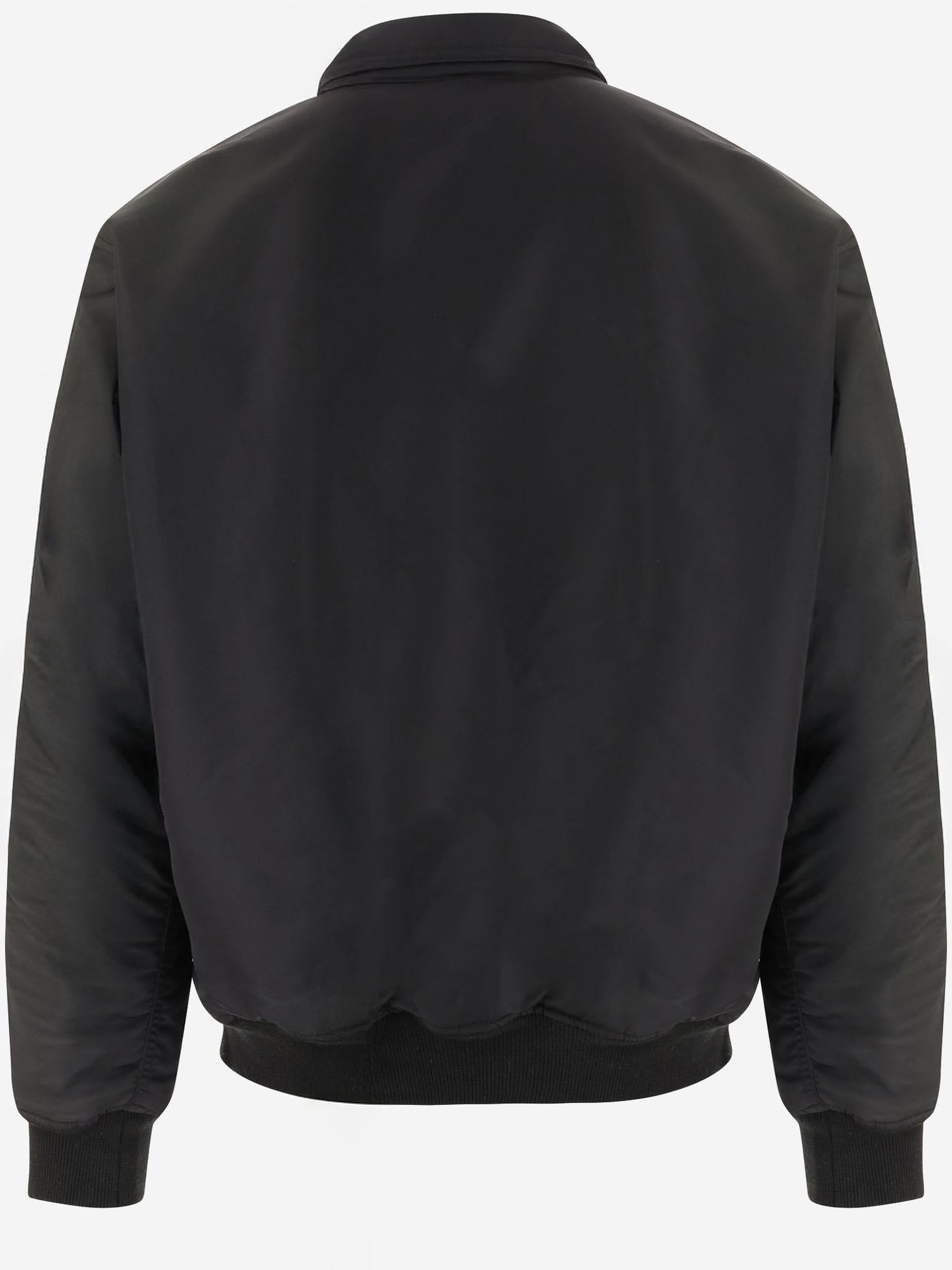 GIACCA BOMBER IN NYLON CON BORDI A COSTE BB004  CULTURA 