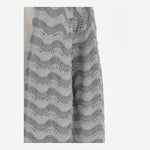 CARDIGAN OPEN-FRONT IN MISTO 066 ARGENTO COLOUR MARKET 