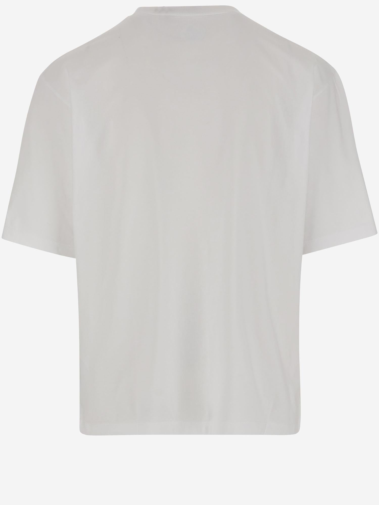 T-SHIRT IN COTONE CON LOGO S74GD1456 D20020100 DSQUARED2 