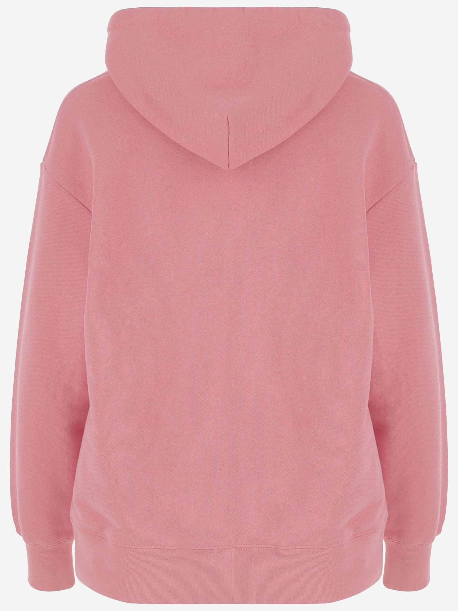 FELPA IN COTONE CON STAMPA CHEZ VALENTINO 6B3MF24D960 259 VALENTINO 