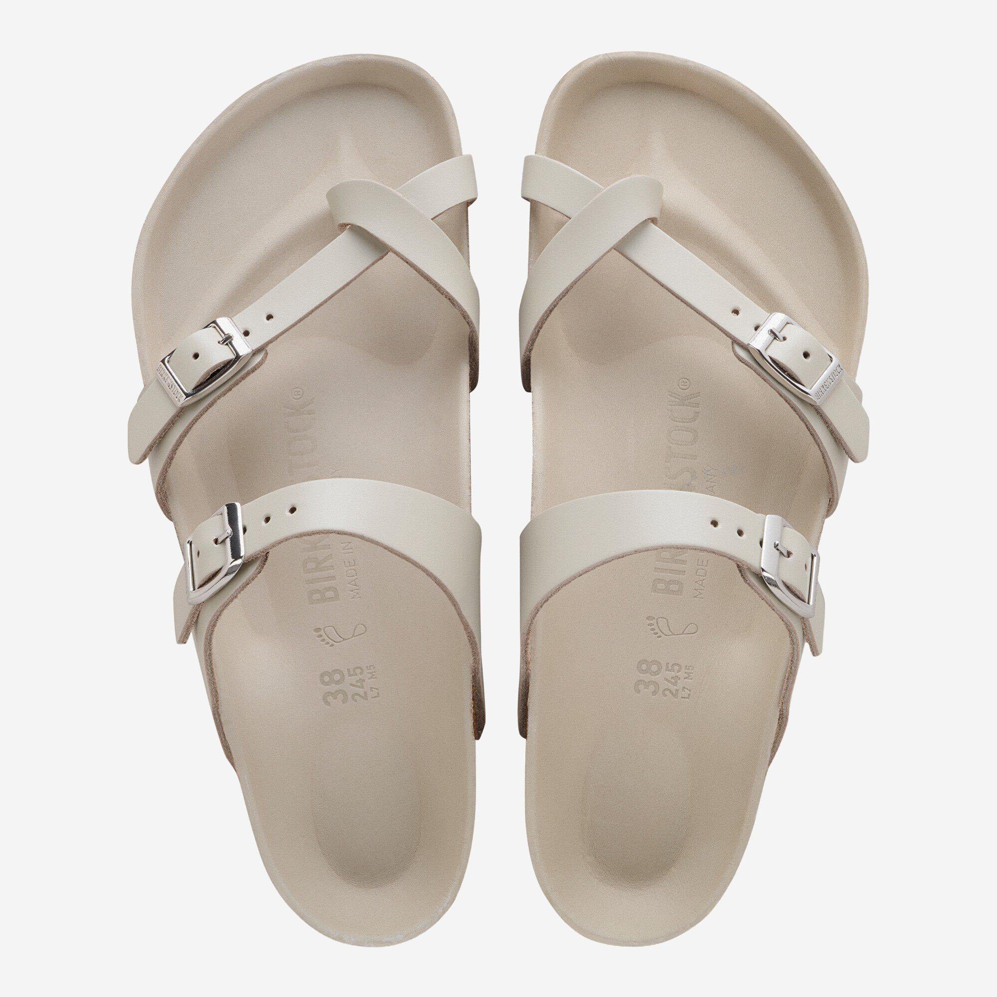 SANDALI Mayari IN PELLE 1031483 OYSTER BIRKENSTOCK 