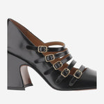 DÉCOLLETÉ JANIS IN PELLE LUCIDA CHC25A11COL 001 CHLOE 