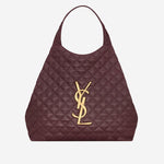 BORSA ICARE IN NAPPA TRAPUNTATA 698651 AAANG6195 SAINT LAURENT 