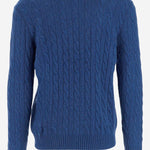 MAGLIA A TRECCE IN LANA 710876762 017 POLO RALPH LAUREN 