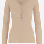 MAGLIA HENLEY IN LANA CH25WMP05530 6I6 CHLOE 