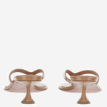 Sandali Juliette in pelle JULIETTETHONG 45PEARLYLATTE AMINA MUADDI 