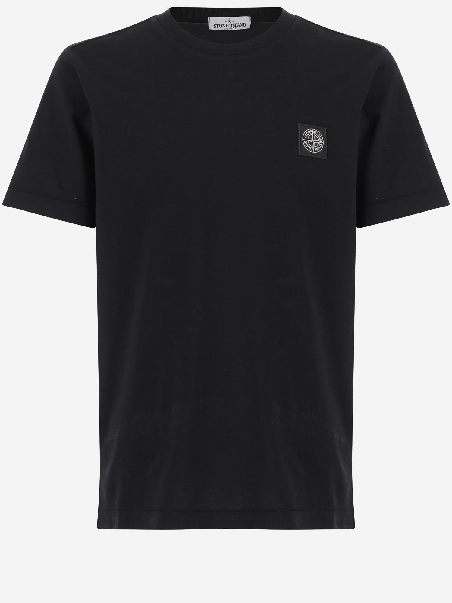 T-SHIRT IN COTONE CON LOGO 2100002 S0047V0029 STONE ISLAND KIDS 
