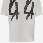 T-SHIRT IN COTONE CON STAMPA B0030556 FA582P663 44 LABEL GROUP 