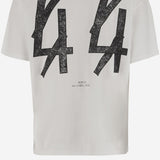 T-SHIRT IN COTONE CON STAMPA B0030556 FA582P663 44 LABEL GROUP 