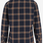 CAMICIA IN COTONE CON MOTIVO A QUADRI REGENT6 75Q4630 GHERARDI 