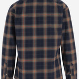 CAMICIA IN COTONE CON MOTIVO A QUADRI REGENT6 75Q4630 GHERARDI 