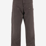 PANTALONI DOUBLE KNEE IN COTONE I034796 474O CARHARTT WIP 