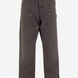 PANTALONI DOUBLE KNEE IN COTONE I034796 474O CARHARTT WIP 