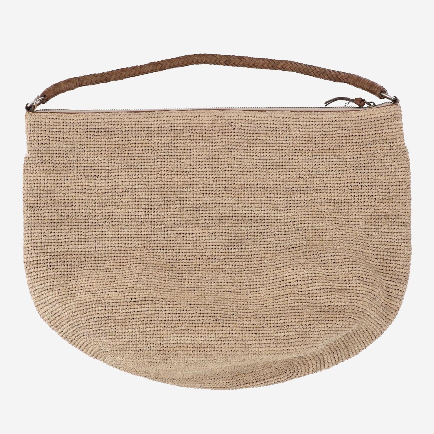 BORSA IN RAFIA E COTONE UTOPIA TEA IBELIV 