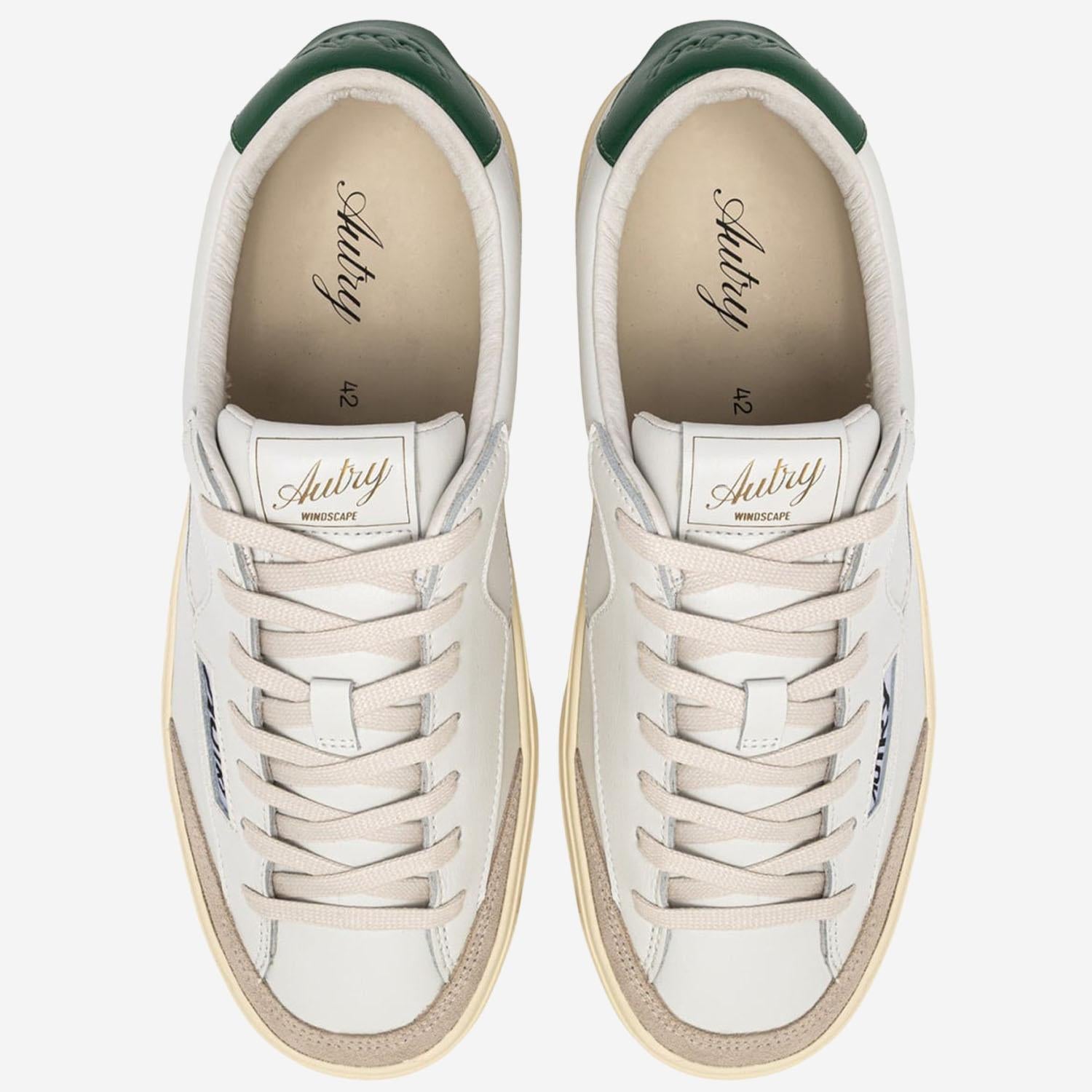 SNEAKERS WINDSCAPE LOW SCLMUK06 LEATSUEWHTAMAZON AUTRY 