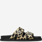 SANDALI SLIDER CON MOTIVO ANIMALIER 169691 960 TORY BURCH 