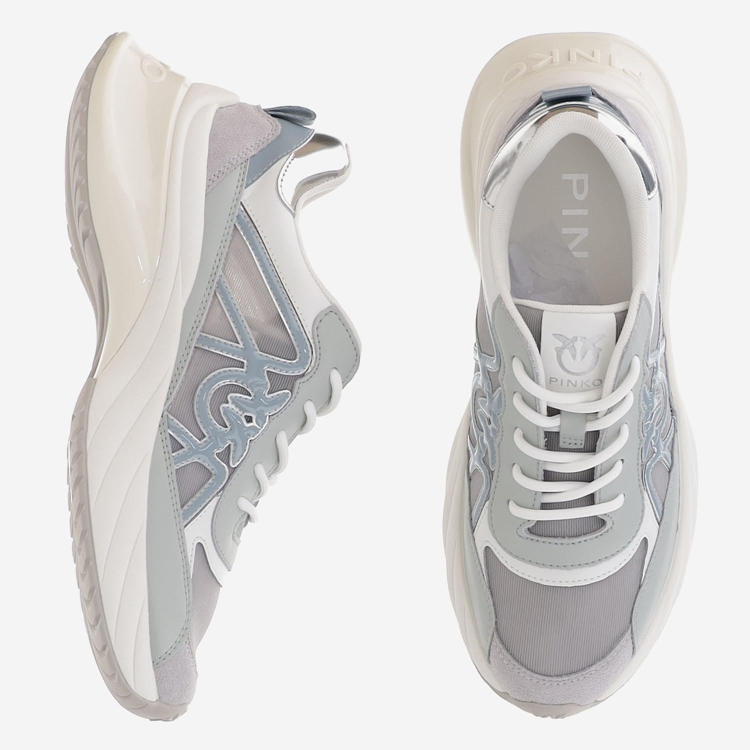 SNEAKERS ARIEL IN MISTO PELLE CON LOGO SS0135 P142Z90 PINKO 