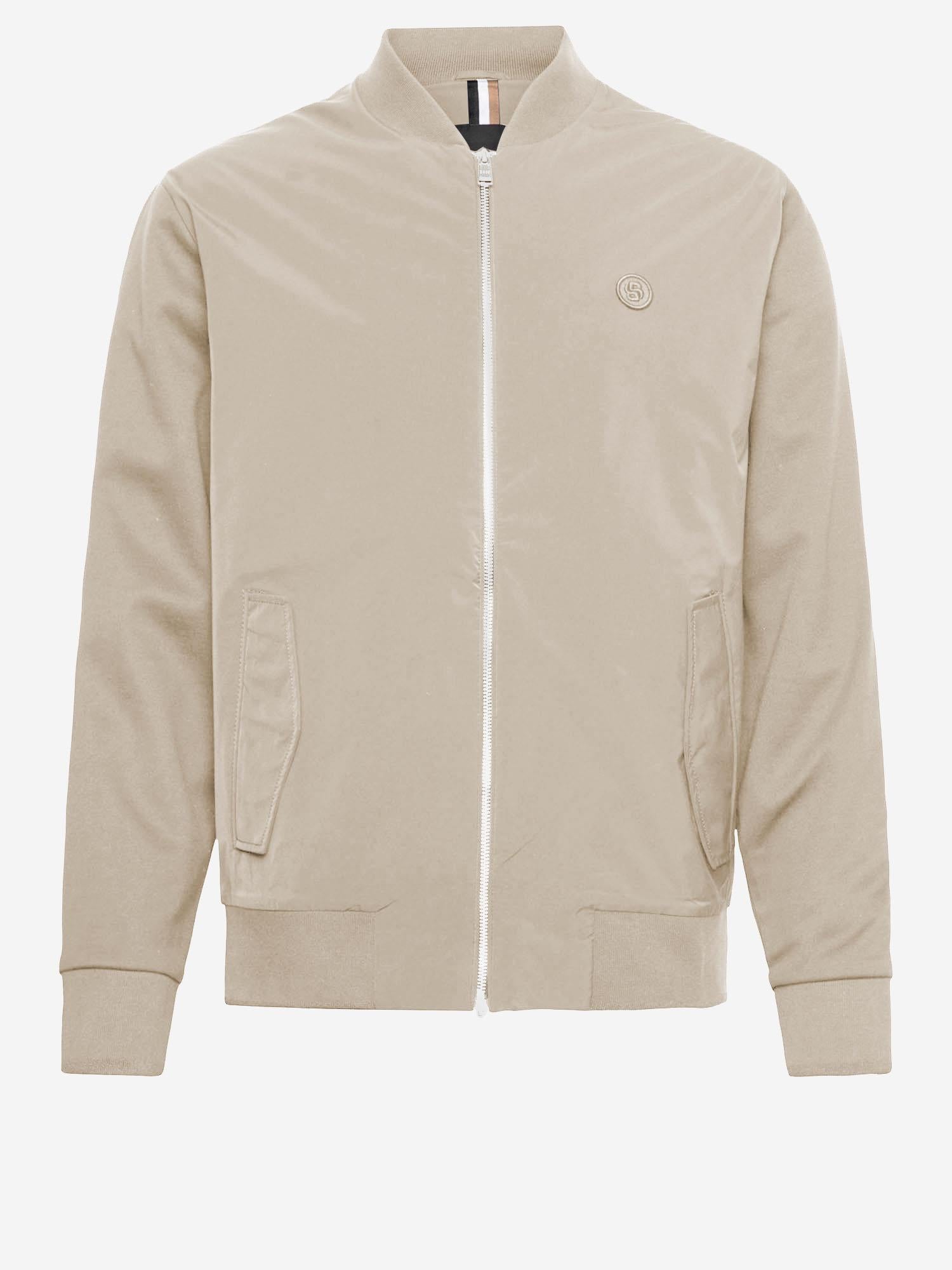 Felpa in cotone con logo 50557853 286 HUGO BOSS 