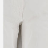 PANTALONI NAOMI IN COTONE CON CINTURA IN PELLICCIA WTR38S DWB01W008W008 DARKPARK 