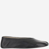 BALLERINE STELLA MULES IN PELLE F1638N66 BLK THE ROW 
