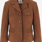 GIACCA IN PELLE SCAMOSCIATA DI CAPRA 21796 515 THE.GARMENT 