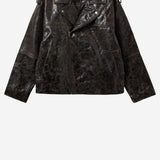 GIUBBOTTO BIKER IN PELLE DI AGNELLO 22178 961 THE.GARMENT 