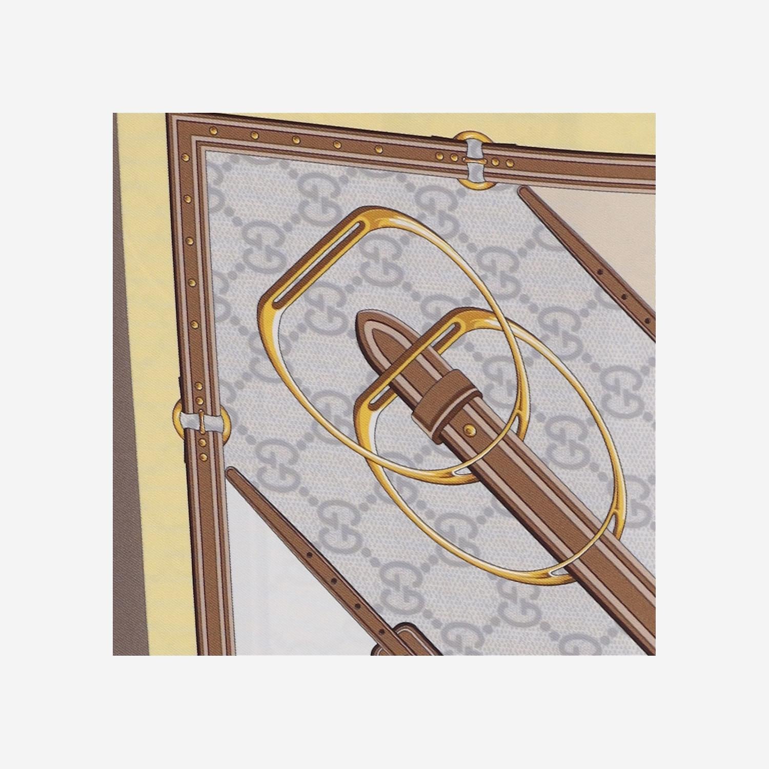 FOULARD IN SETA CON STAMPA 786222 3G0012279 GUCCI 