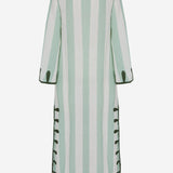 Abito edna in lino EDNA GREEN PHILIPPA 1970 