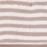 BEANIE HONORE CON MOTIVO A RIGHE 25W040 NUDE 1+ IN THE FAMILY KIDS 