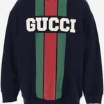 FELPA CON CAPPUCCIO IN COTONE CON LOGO 791861 XJGOF4392 GUCCI KIDS 