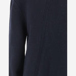 MAGLIONE ASIMMETRICO IN MISTO LANA J02GP0222 J14798402 JIL SANDER 