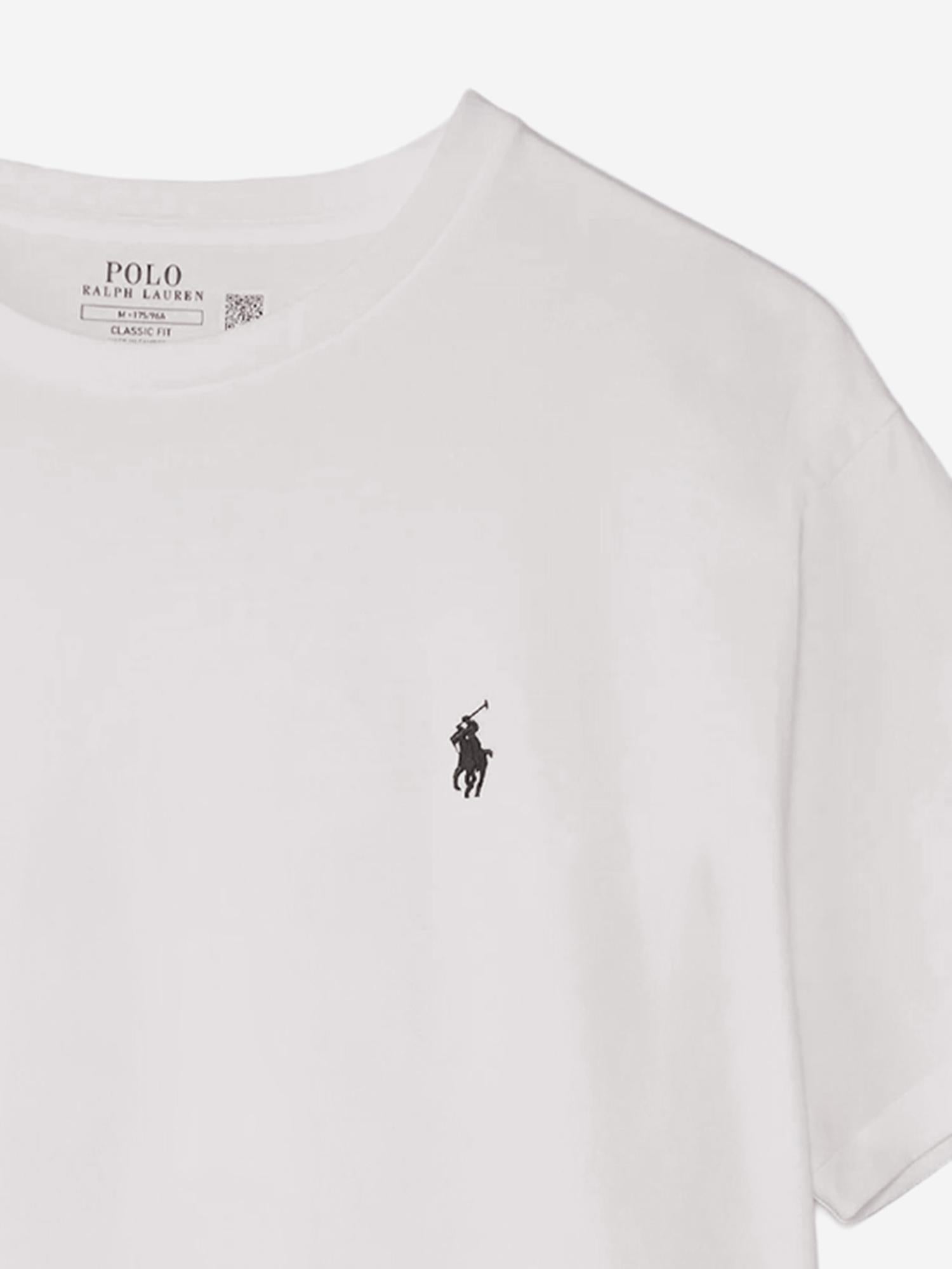 T-SHIRT IN COTONE CON LOGO 710707087 003 POLO RALPH LAUREN 