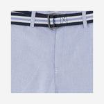 PANTALONI CORTI IN COTONE CON CINTURA A RIGHE 323963291 500 POLO RALPH LAUREN KIDS 