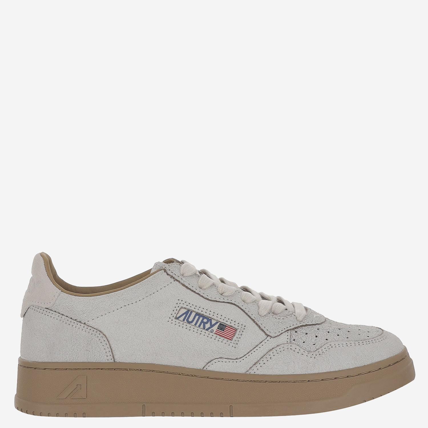 SNEAKERS LOW MEDALIST AULMRA02 WHTTOBACCO AUTRY 