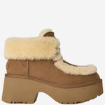 Stivali Classic Esmee Lace Up in pelle scamosciata 1171532 CHE UGG 