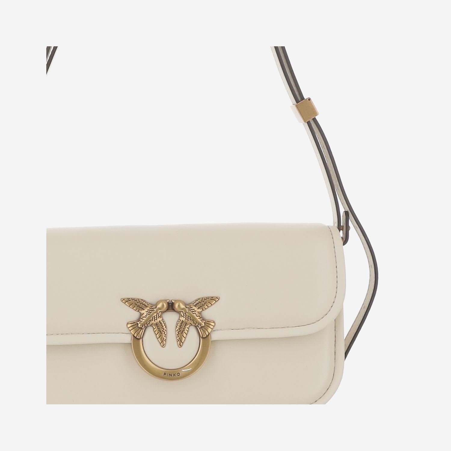 BORSA A TRACOLLA LOVE BAG BOX IN NAPPA 105083 A26LZ14Q PINKO 