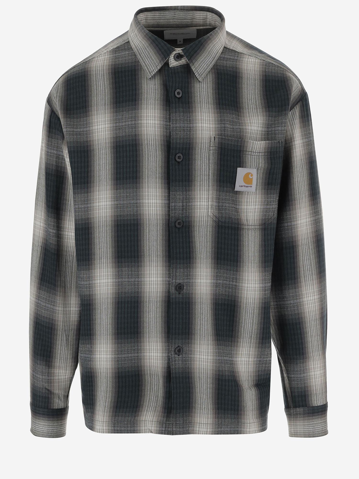 CAMICIA HARLIN CON MOTIVO A QUADRI I035954 3I5XX CARHARTT WIP 