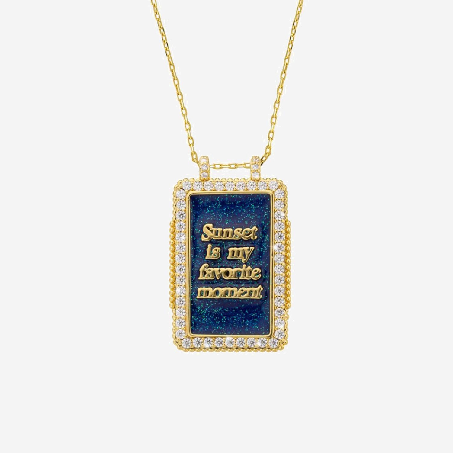 collana  SUNSET TWICE BOHEME CO296G GOLD MYA BAY 