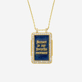 collana  SUNSET TWICE BOHEME CO296G GOLD MYA BAY 