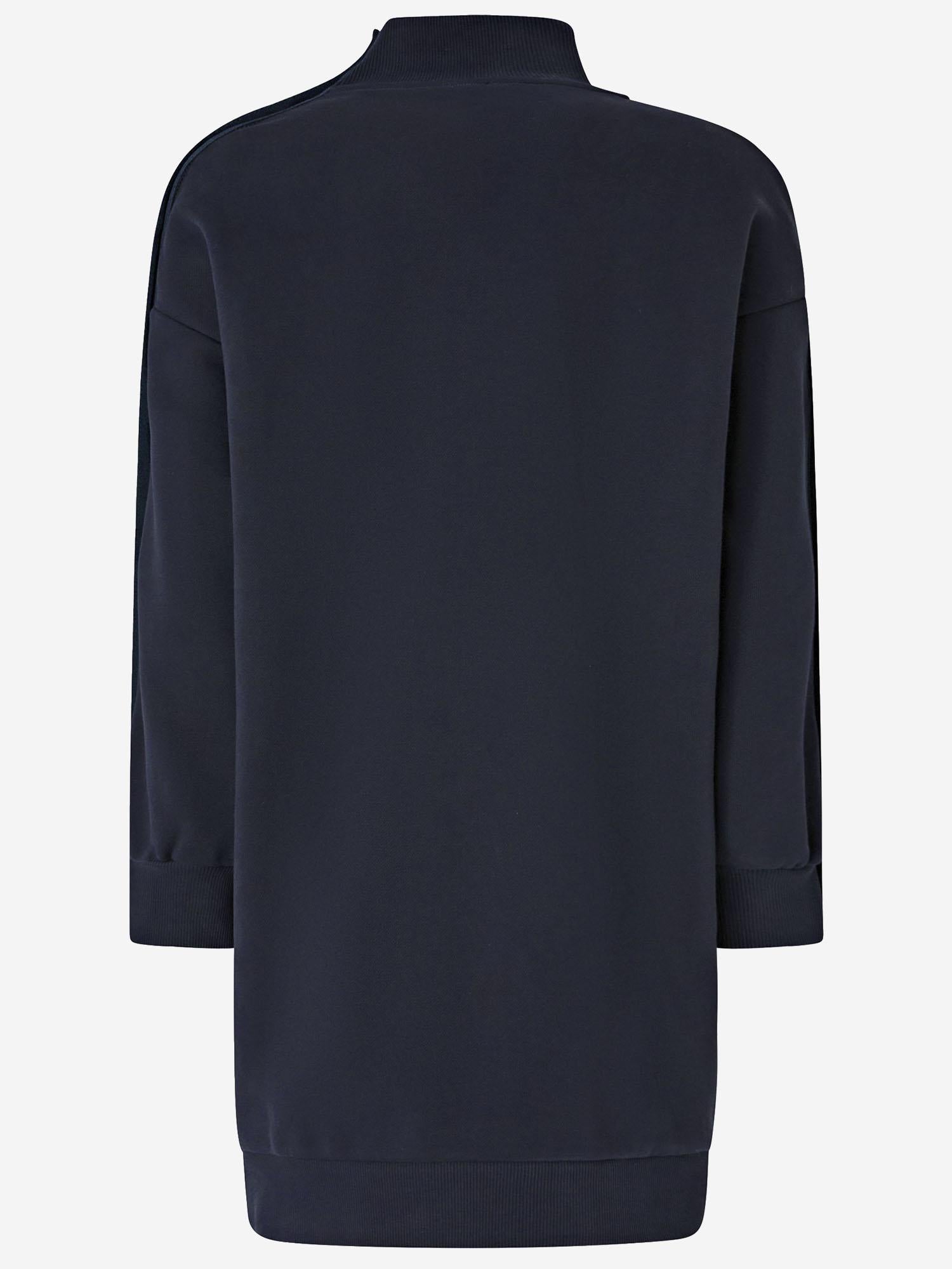 Maxi maglia in cotone con bottoni 105610 A2TCG82 PINKO 