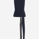 MAGLIA SMANICATA IN COTONE E CASHMERE KW1455 YN0459888 JW ANDERSON 