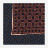 FOULARD IN SETA CON MOTIVO GEOMETRICO 011300 2210701 DRIES VAN NOTEN 