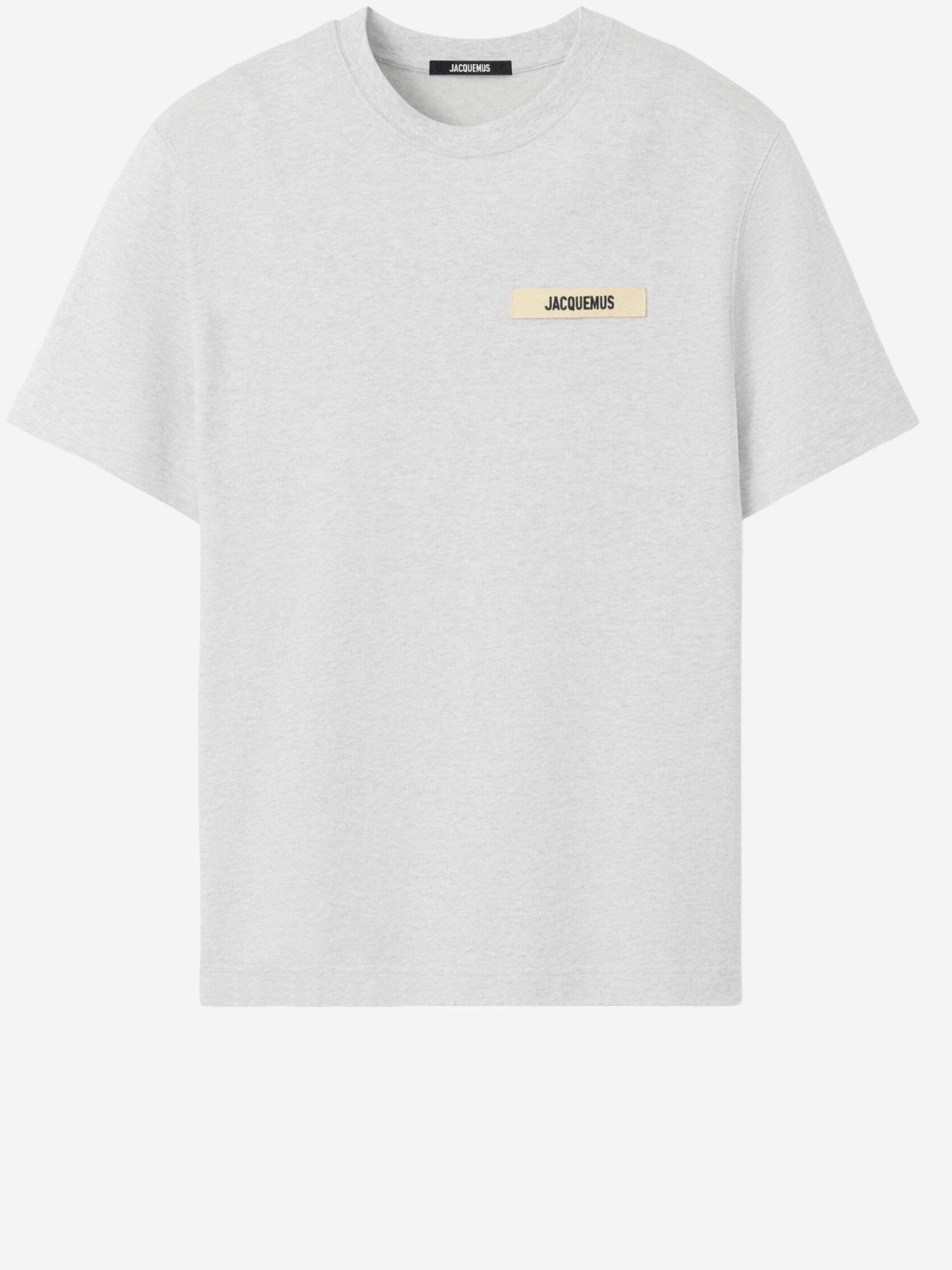 T-SHIRT IN COTONE CON LOGO TSM00133AJ00226 950 JACQUEMUS 