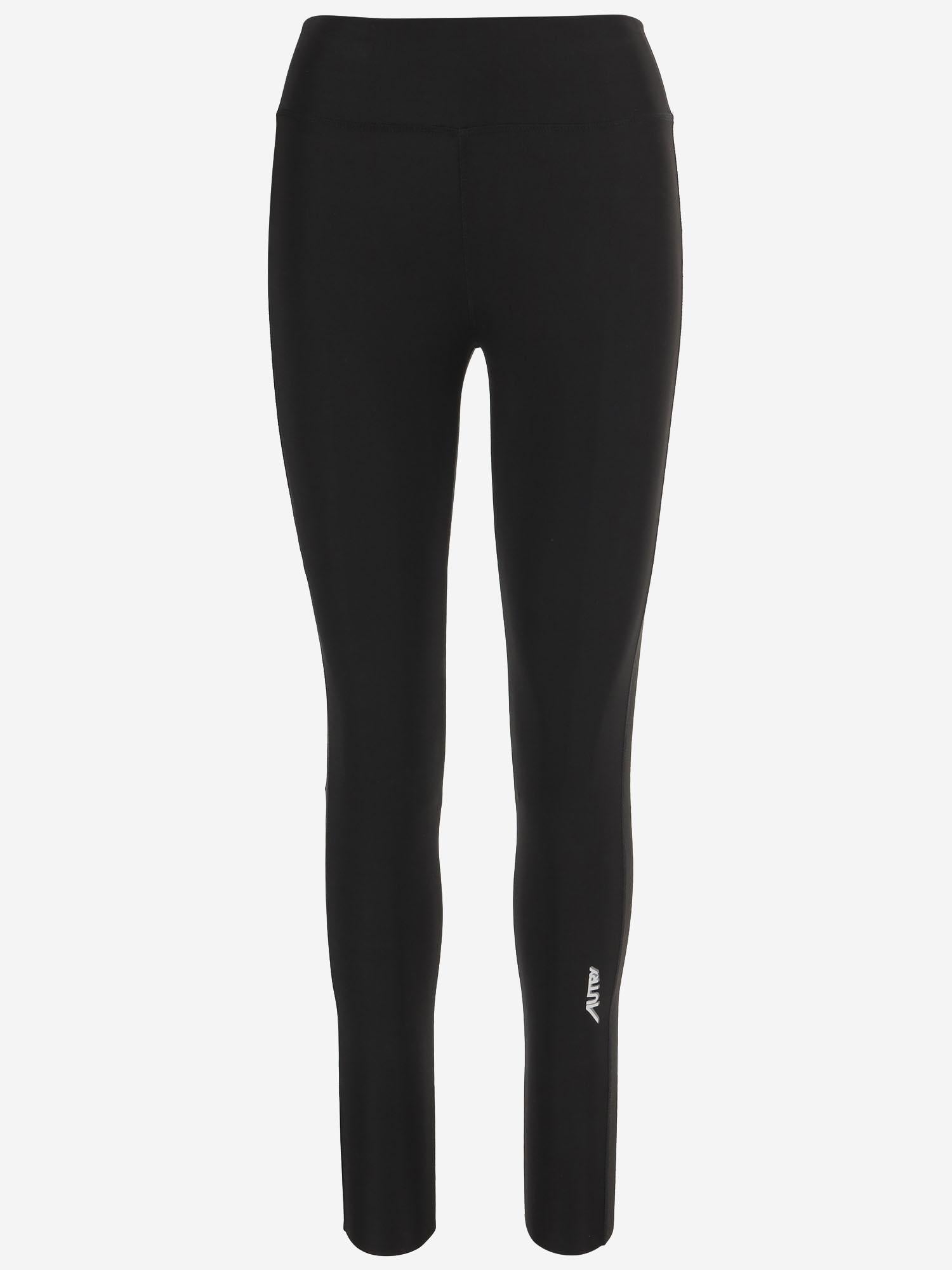 Pantaloni ADERENTI IN MISTO NYLON LGPW080K JERSEYBLACK AUTRY 