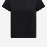 T-SHIRT BASICO IN COTONE CON LOGO 100373 A34FZ99 PINKO 