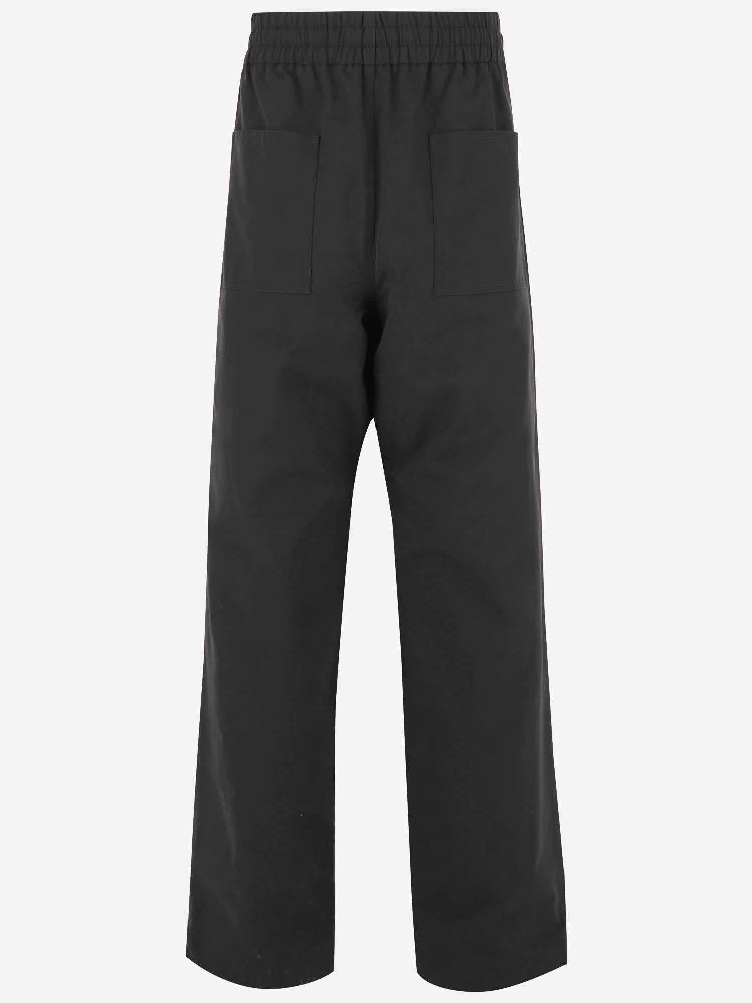 PANTALONI IN COTONE TECNICO 815581 V4Y501000 BOTTEGA VENETA 