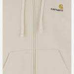 FELPA AMERICAN SCRIPT IN MISTO COTONE CON LOGO I033063 05XX CARHARTT WIP 