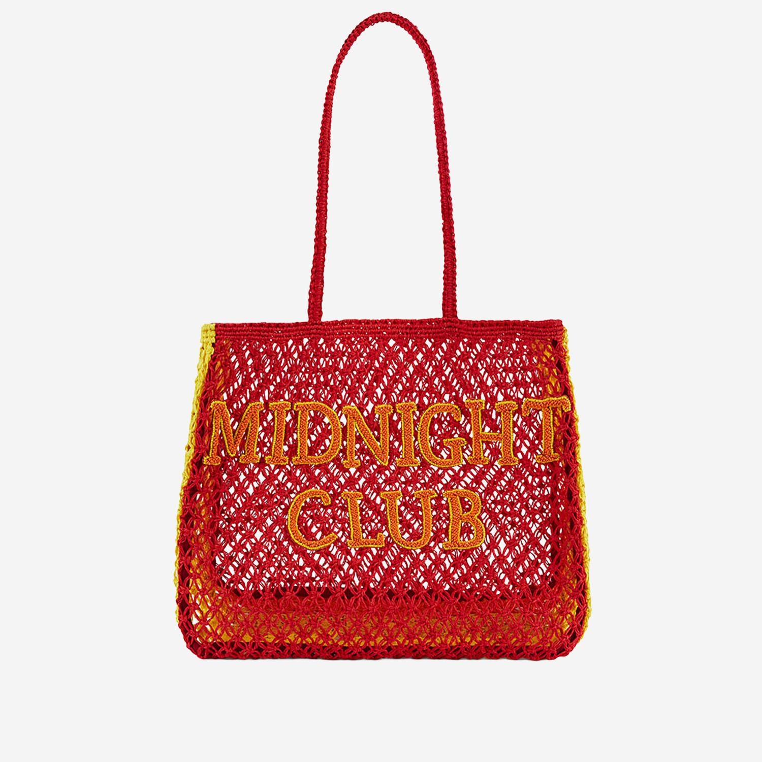 BORSA SHOPPING ULYSS IN RAFIA ULYSS ROUGE WILD 